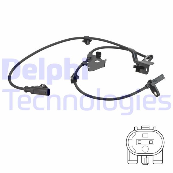 DELPHI ABS SENSÖRÜ AURİS-AVENSİS-COROLLA-VERSO 10-2006-08-2019 OEM: 8954202061 - DELPHI SS20752 kodlu oto yedek parça görseli
