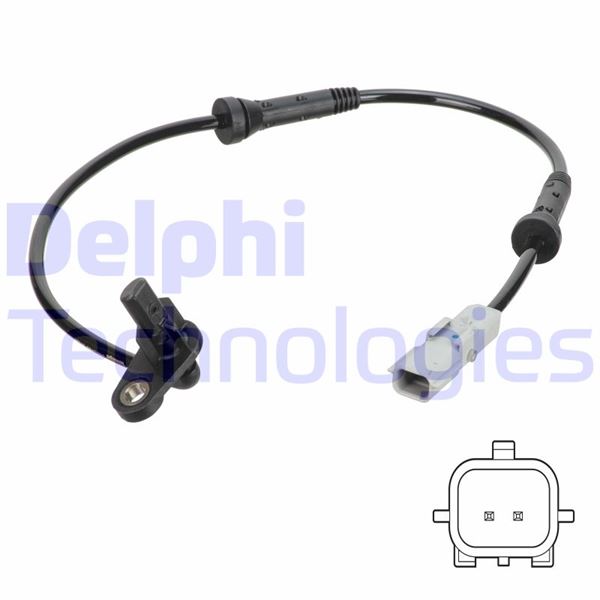 DELPHI ABS SENSÖRÜ LOGAN-SANDERO-LOGAN 06-2011 OEM: 479005846R-479008777R - DELPHI SS20758 kodlu oto yedek parça görseli