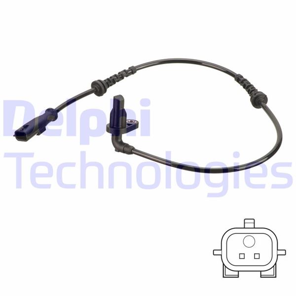 DELPHI ABS SENSÖRÜ SOL ARKA DACIA DUSTER 10 OEM: 479007637R-8200862229-479006552R - DELPHI SS20818 kodlu oto yedek parça görseli