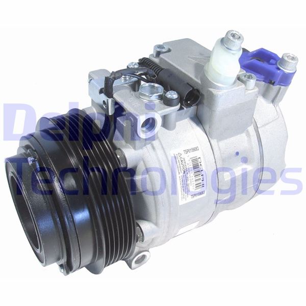 DELPHI KLIMA KOMPRESORU MERCEDES W202 S202 C208 W210 W638 B901 B904 OEM: A0002307011 - DELPHI TSP0159083 kodlu oto yedek parça görseli