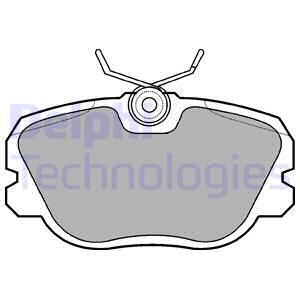 DELPHI ÖN BALATA SAAB 9000 90 10/98  - ZZDELPHI LP731 kodlu oto yedek parça görseli