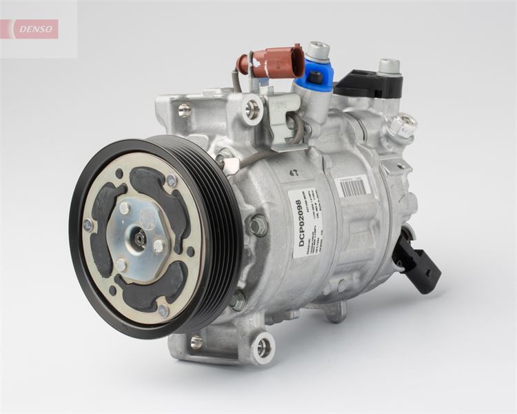 DENSO KLİMA KOMPRESÖRÜ AUDI A4 2.0TDİ 08-16 -A5 2.0TDİ 08-17 -Q5 2.0TDİ 09 320x220x290 OEM: 8T0260805F-8T0260805P-8T0260805S - DENSO DCP02098 kodlu oto yedek parça görseli