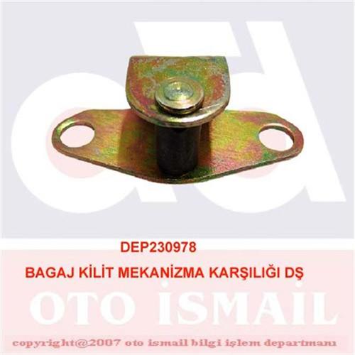 DEPAR BAGAJ KİLİT MEKANİZMA KARŞILIĞI DŞ - DEPAR 0978 kodlu oto yedek parça görseli