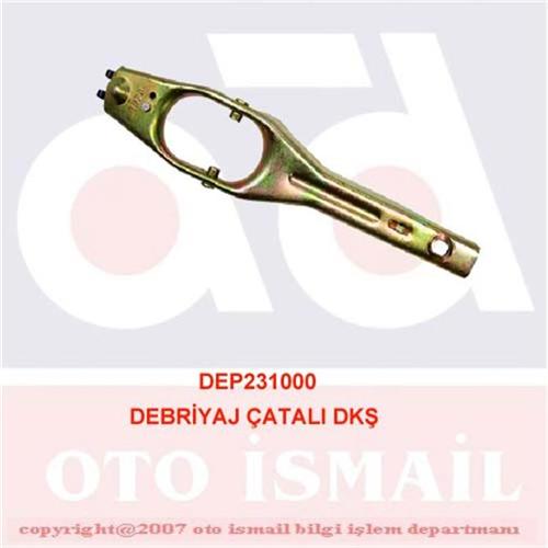 DEPAR DEBRİYAJ ÇATALI DKŞ 4400626 OEM: 4400626 - DEPAR 1000 kodlu oto yedek parça görseli