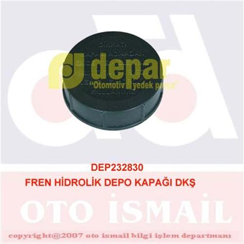 DEPAR FREN HİDROLİK DEPO KAPAĞI M131 DKŞ - DEPAR 2830 kodlu oto yedek parça görseli