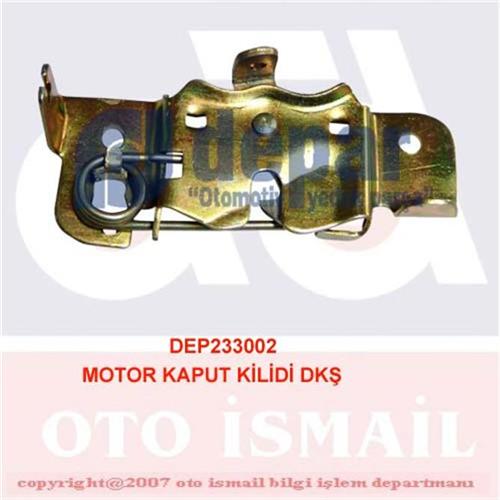 DEPAR MOTOR KAPUT KİLİDİ DKŞ  - DEPAR 3002 kodlu oto yedek parça görseli