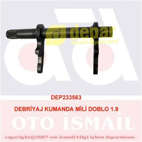 DEPAR DEBRİYAJ ÇATALI PALIO-ALBEA-DOBLO-FIORINO-LINEA-GRANDE PUNTO-PUNTO EVO-MAREA-BRAVO 1.3 MTJ 46814721-60806376-60816806 OEM: 46814721-60806376-60816806 - DEPAR 3560 kodlu oto yedek parça görseli