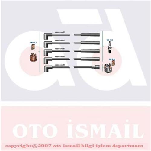 DODUCO BUJİ KABLOSU FAVORİT 660774011 OEM: 660774011 - DODUCO 7740 kodlu oto yedek parça görseli