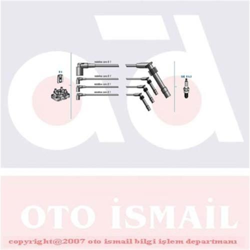 DODUCO BUJİ KABLO TK ASTRA1.4 16V-CORSA 1.2-1.4 ie 94 1612606-1612556 OEM: 1612606-1612556 - DODUCO 7816 kodlu oto yedek parça görseli