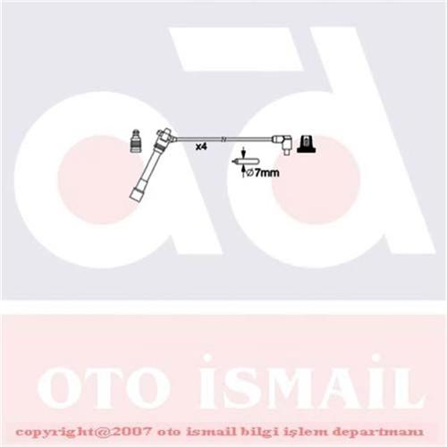 DODUCO BUJİ KABLO TK. ALBEA 1.2I 16V 05 46474814 OEM: 46474814 - DODUCO 7826 kodlu oto yedek parça görseli