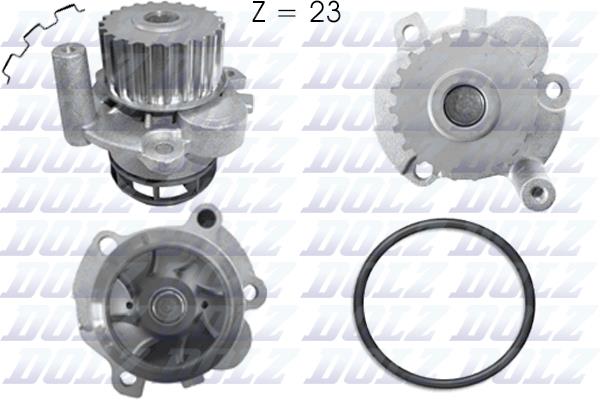 DOLZ DEİVRDAİM A1 8X1. 8XK 2.0 TFSI QUATTRO A3 8P1 2.0 TFSI 12 06A121011R-06F121011-06F121011X OEM: 06A121011R-06F121011-06F121011X - DOLZ A212 kodlu oto yedek parça görseli