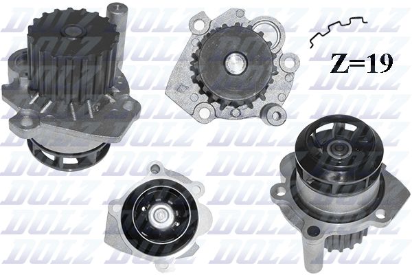 DOLZ DEVİRDAİM POLO 01-09 CORDOBA 02-09 IBIZA IV 02-05 FABIA 00-07 1.9SDI OEM: 045121011G-045121011J - DOLZ A250 kodlu oto yedek parça görseli
