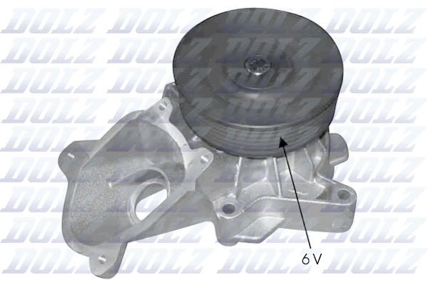 DOLZ DEVIRDAIM POMPASI BMW M47 M57 E87 E90 E91 E92 E93 E60 E61 E83 E70 E71 OEM: 11517790472 - DOLZ B224 kodlu oto yedek parça görseli