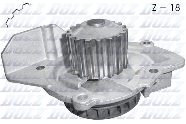 DOLZ DEVIRDAIM SU POMPASI P308-P508-P3008-P807-P407-P5008-RCZ-EXPERT-JUMPY III-C8-DS5-C4 PICASSO-C5 III -MONDEO IV 07> 2.0TDCI EURO 5 SCUDO OEM: 1613518580-1201.F7-9M5Q8591AA - DOLZ C147 kodlu oto yedek parça görseli
