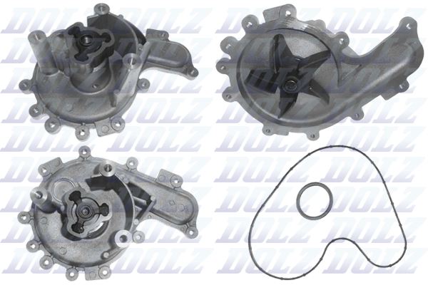 DOLZ DEVİRDAİM DUCATO-BOXER-JUMPER-FORD TRANSİT 2.2 HDI-TDCI 06 PA996 OEM: 9659248280-1201.H6-1381796 - DOLZ F214 kodlu oto yedek parça görseli