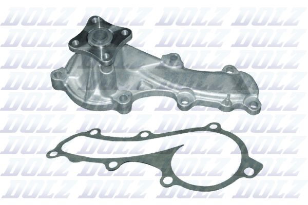 DOLZ DEVIRDAIM SU POMPASI NISSAN PRIMERA 1.6L 1.8L QG16 QG18 P12 03-> / ALMERA 1.5L QG15DE N16 02-> 1.8L QG18DE 99-> OEM: 210104M525-210104M526-210109F605 - DOLZ N148 kodlu oto yedek parça görseli