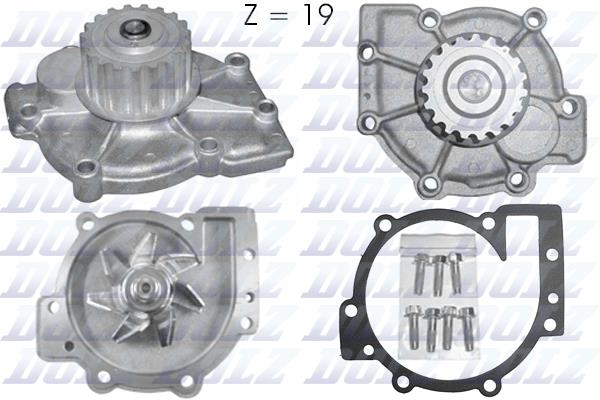 DOLZ DEVİRDAİM MONDEO IV 2.5 05-12 LAGUNA 2.0 95-01 VOLVO C30 C70 S40 S60 00-10 1388504-2183884-6G9N8591AA OEM: 1388504-2183884-6G9N8591AA - DOLZ R199 kodlu oto yedek parça görseli