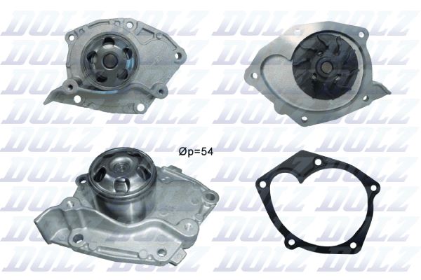 DOLZ DEVİRDAİM CLIO III 06 LGN II-III 01 MGN II-III 02 SCENIC 03 TRAFIC-VIVARO 01 2.0- VIVARO 1.9 OEM: 7701479043-4449049-2101000Q0K - DOLZ R233 kodlu oto yedek parça görseli