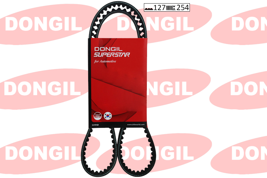 DONGIL TRİGER KAYIŞI 127x254 DAEWOO CHEVROLET AVEO KALOS LACETTI NUBIRA 1.4-1.6 16V 03 96183352-96417177-96814098 OEM: 96183352-96417177-96814098 - DONGIL 127RU25 kodlu oto yedek parça görseli