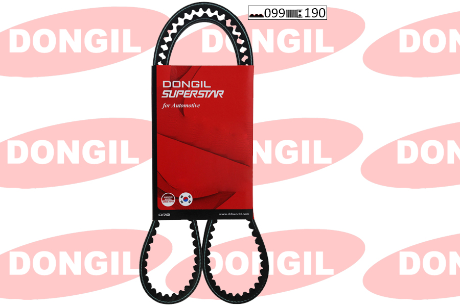 DONGIL TRİGER KAYIŞI 099x190 HYUNDAI H100 H200 STAREX 2.5D8V MITSUBISHI L200 L300 L400 2.5D 8V KIA 2333642500-MD300473 OEM: 2333642500-MD300473 - DONGIL 99YU19.1 kodlu oto yedek parça görseli