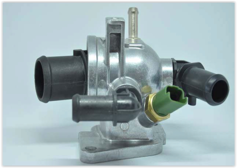 ELBA TERMOSTAT KOMPLE 88 C DOBLO-FIORINO-LINEA-PUNTO-CORSA D-ASTRA H-COMBO 1.3 MTJ 1.3 CDTİ MÜŞÜRLÜ 55194271-55202373-1338020-55224022 OEM: 55194271-55202373-1338020-55224022 - ELBA 860076 kodlu oto yedek parça görseli