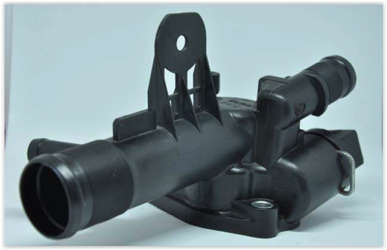 ELBA TERMOSTAT 83C KOMPLE KNG-CLIO II-LOGAN 1.5 DCI 110605536R-8200558751-1106000Q0K OEM: 110605536R-8200558751-1106000Q0K - ELBA 860174 kodlu oto yedek parça görseli