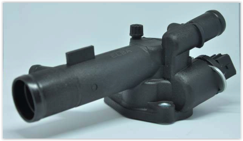 ELBA TERMOSTAT 83C KOMPLE MÜŞÜRLÜ KNG-CLIO II-LOGAN 1.5 DCI 8200954288-8200558758-1106100Q0D OEM: 8200954288-8200558758-1106100Q0D - ELBA 860310 kodlu oto yedek parça görseli