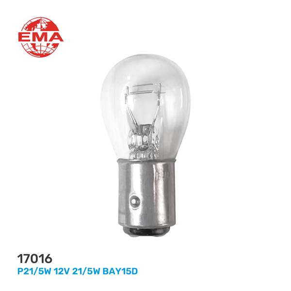 EMA AMPUL 12V 1016 21/5W  - EMA 17016 kodlu oto yedek parça görseli