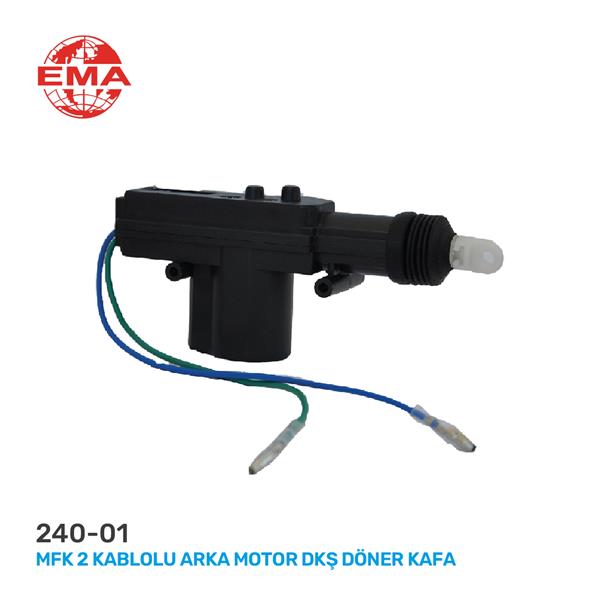 EMA MFK-2K MERKEZİ KİLİT MOTORU 2 KABLO ARKA TOFAŞ ÜNİVERSAL - EMA 240-01 kodlu oto yedek parça görseli