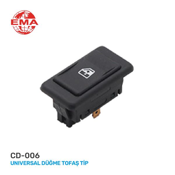 EMA CAM AÇMA ANAHTARI ÜNİVERSAL TOFAŞ TİP - EMA CD-006 kodlu oto yedek parça görseli