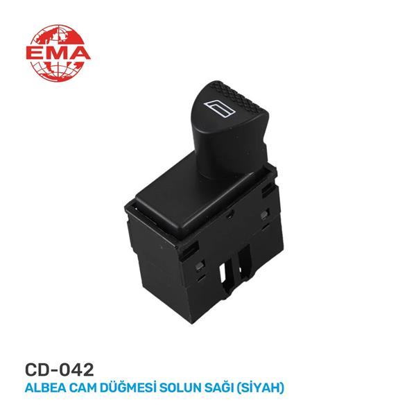 EMA CAM AÇMA ANAHTARI FIAT ALBEA SOL KAPI SAĞ CAM TEKLİ - SÜRÜCÜ 98809718 OEM: 98809718 - EMA CD-042 kodlu oto yedek parça görseli