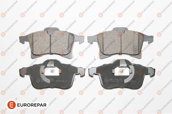 EUROREPAR ÖN BALATA ASTRA H 04 MERIVA 03 ZAFIRA 05 CORSA C D 03 COMBO 04 OEM: 1605992-93176115-1605080-1605998 - EUROREPAR 1617263980 kodlu oto yedek parça görseli