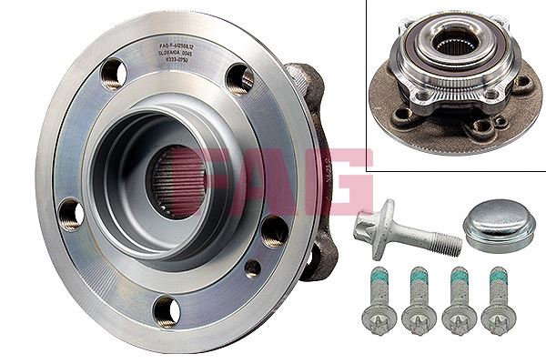 FAG TEKER RULMANI ON / ARKA MERCEDES W177 V177 W247 C118 X118 H247 X247 PORYA A2473340500 OEM: A2473340500 - FAG 713668360 kodlu oto yedek parça görseli