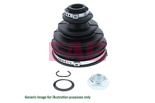 FAG AKS KORUGU ON DIS MERCEDES VITO W638 99>03 OEM: A0003301985 - FAG 772012330 kodlu oto yedek parça görseli