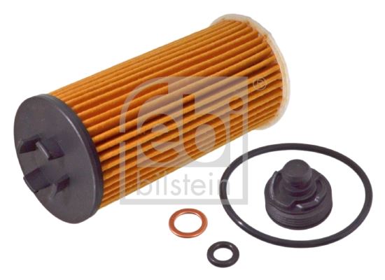 FEBI YAG FILTRESI BMW B37 B38 B47 B46 B48 F52 F70 F45 F46 F74 F78 F48 U11 F39 . MINI F54 F55 F56 F57 F60 OEM: 11428570590 - FEBI 47224 kodlu oto yedek parça görseli