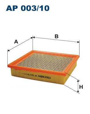 FILTRON HAVA FİLTRESİ JEEP GRAND CHEROKEE IV 11> CHRYSLER 300C 05>12 3.0 CRD OEM: 4861688AA-4861688AB - FILTRON AP003.10 kodlu oto yedek parça görseli