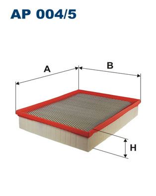 FILTRON HAVA FİLTRESİ VW AMAROK 2H 2.0 TDI 163HP 01/10- 2H0129620B OEM: 2H0129620B - FILTRON AP004.5 kodlu oto yedek parça görseli