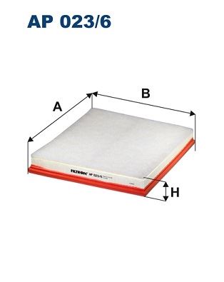 FILTRON HAVA FİLTRESİ FORD TRANSİT V363 14 CUSTOM V362 17 OEM: GK219601AB-2011999 - FILTRON AP023.6 kodlu oto yedek parça görseli