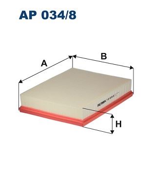 FILTRON HAVA FILTRESI MERCEDES X-CLASS OM690 W470 17 . NISSAN NAVARA 2.3 dCi 15 A0000900700-165464JA1A OEM: A0000900700-165464JA1A - FILTRON AP034.8 kodlu oto yedek parça görseli