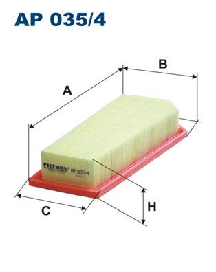 FILTRON HAVA FILTRESI MERCEDES M271 EVO W204 S204 C204 W212 S212 C207 R172 A2710940304 OEM: A2710940304 - FILTRON AP035.4 kodlu oto yedek parça görseli