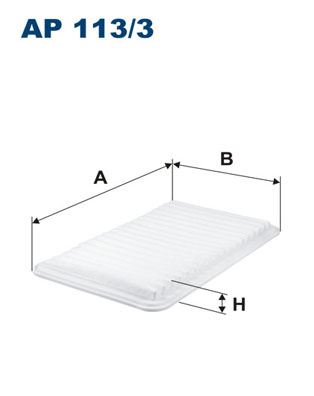 FILTRON HAVA FİLTRESİ MAZDA 2-3-DEMIO 07 ZJ0113Z40 OEM: ZJ0113Z40 - FILTRON AP113.3 kodlu oto yedek parça görseli