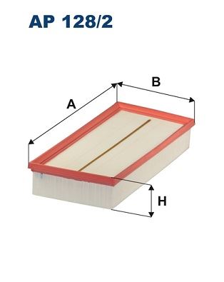 FILTRON HAVA FILTRESI DEFENDER L663 19 LR129322 OEM: LR129322 - FILTRON AP128.2 kodlu oto yedek parça görseli