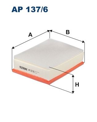 FILTRON HAVA FİLTRESİ RENAULT MASTER III 10 2.3 DCI OPEL MOVANO B 10 2.3 CDTI 8200795348-4420258-165465171R OEM: 8200795348-4420258-165465171R - FILTRON AP137.6 kodlu oto yedek parça görseli