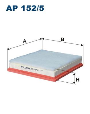 FILTRON HAVA FİLTRESİ INSIGNIA A 09 17 1.4 Turbo EcoFlex-1.6-1.6 16V-1.8-2.0CDTİ-Biturbo-Turbo-2.8 V6 T OEM: 95528305-95519047-834895-13319421 - FILTRON AP152.5 kodlu oto yedek parça görseli