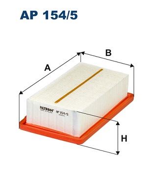 FILTRON HAVA FİLTRESİ CAPTUR II 20 CLIO V 19 JUKE F16 19 MICRA V 18 K14 1.0 SCE 1.0 TCE 165465FN1A OEM: 165465FN1A - FILTRON AP154.5 kodlu oto yedek parça görseli