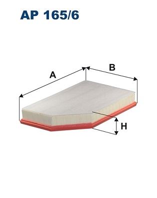 FILTRON HAVA FİLTRESİ VOLVO S60 10 S80 06 11 V70 07 11 XC60 08 XC70 07 11 XC90 11 OEM: 31338025-30748212-31370161-31650021 - FILTRON AP165.6 kodlu oto yedek parça görseli
