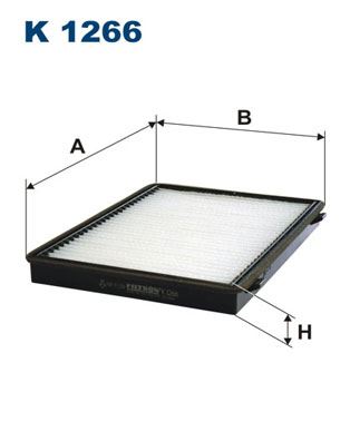 FILTRON POLEN FİLTRESİ OPEL ANTARA-CHEVROLET CAPTIVA 06 OEM: 96440878-96629614-4803918-4803883 - FILTRON K1266 kodlu oto yedek parça görseli