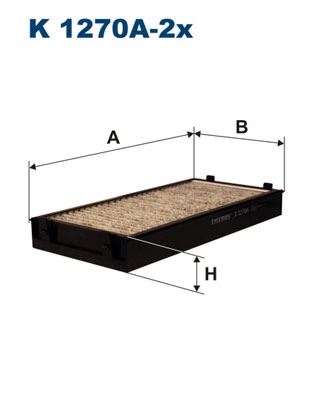 FILTRON POLEN FİLTRESİ BMW X5 3.0-3.5-4.8-BMW X6 3.0-3.5-4.0 64119248294-64316945586 OEM: 64119248294-64316945586 - FILTRON K1270A-2X kodlu oto yedek parça görseli