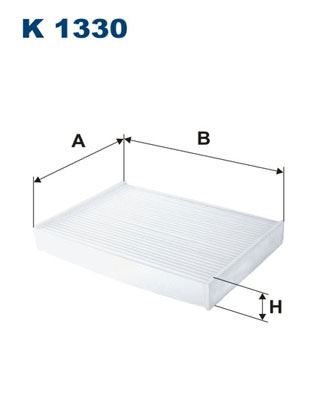FILTRON POLEN FİLTRESİ DACIA DOKKER 12 LODGY 12 RENAULT EXPRESS 21 1.2TCe 1.3TCe 1.5dCi 1.6 272775340R-272772621R OEM: 272775340R-272772621R - FILTRON K1330 kodlu oto yedek parça görseli