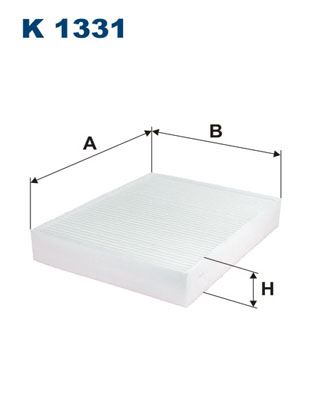 FILTRON POLEN FILTRESI BMW F20 F30 F22 F32 F33 F34 F36 OEM: 64119237555 - FILTRON K1331 kodlu oto yedek parça görseli